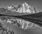 Torres del Paine reflection pool, Chile Art Print